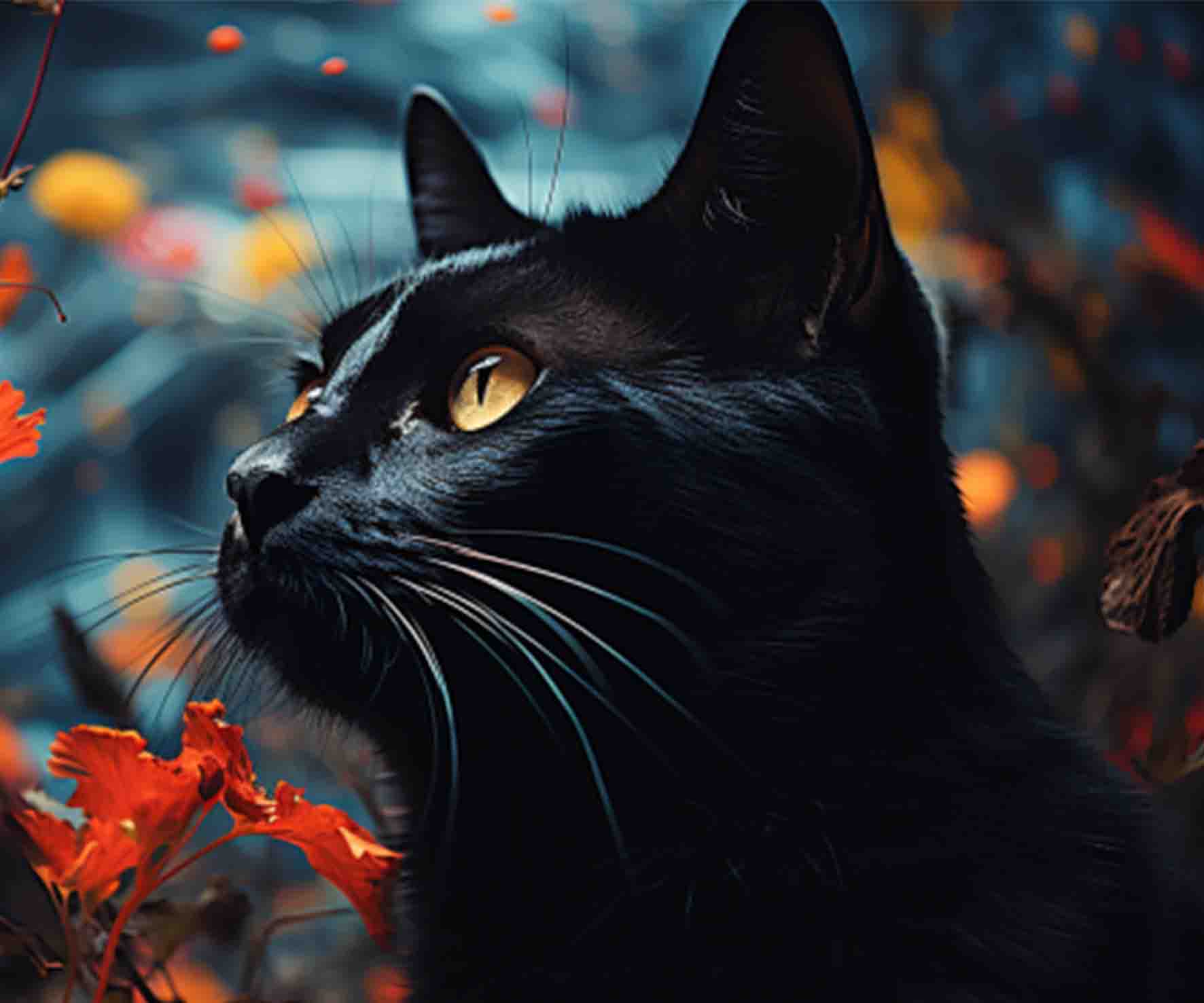 Podkładka pod mysz black cat s Podkładka pod mysz black cat s