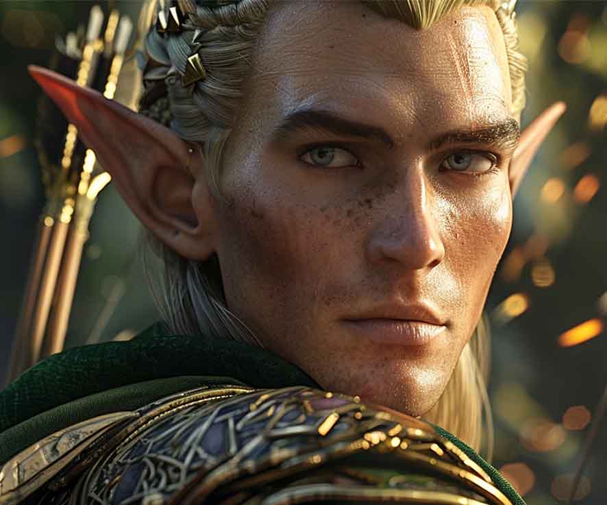 King of the elves Mousepad S King of elves mousepad S